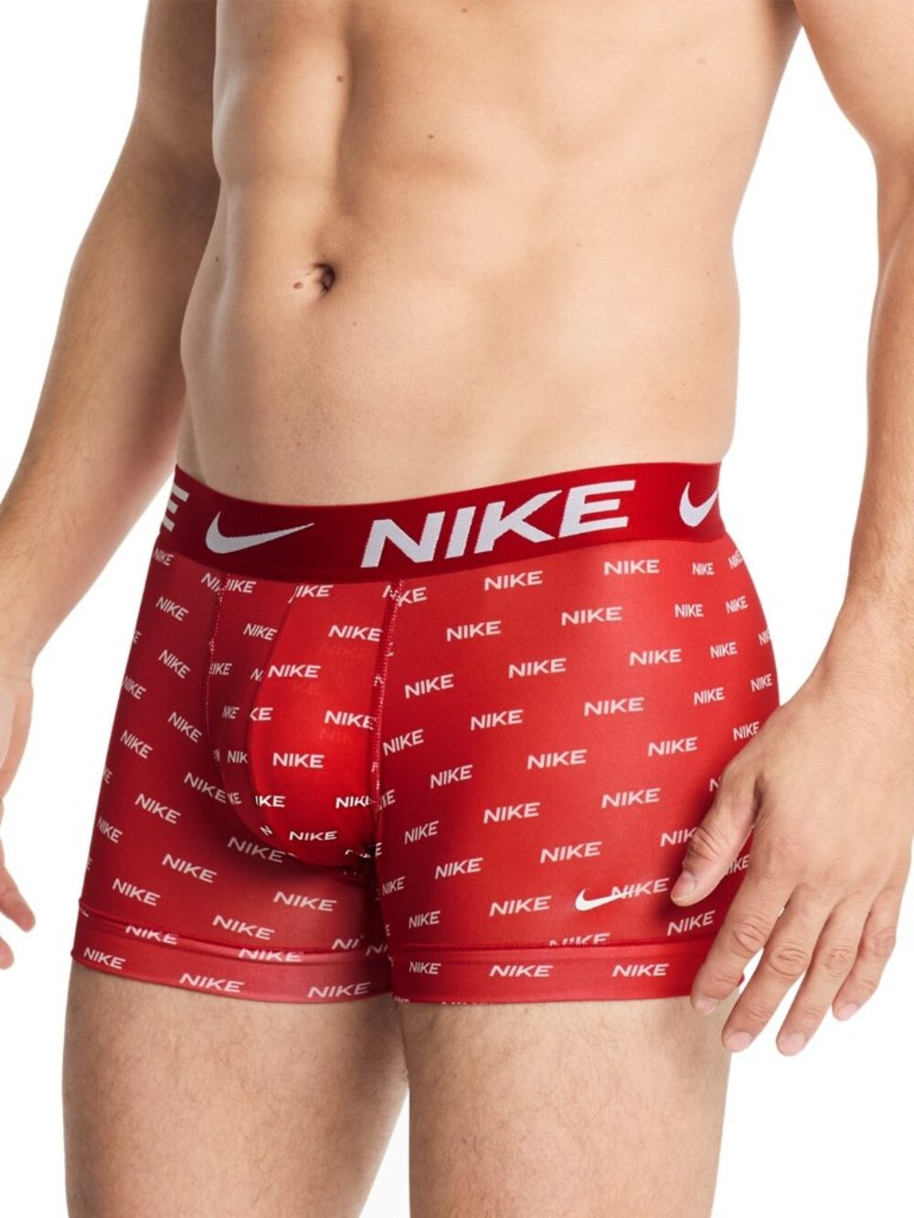 Nike Men's 3-Pack Dri-fit Essential Micro Trunk - Berry Print - Picture 3 of 4
